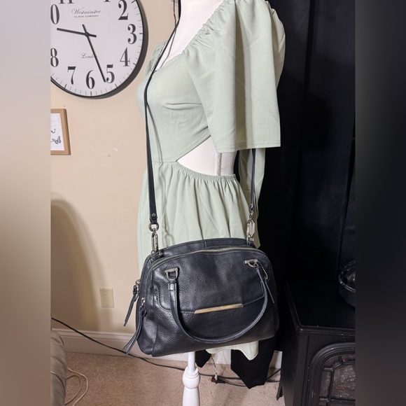 Coach Black Crossbody Bag with Silver‎ Accents double hangtag - Picture 16 of 16